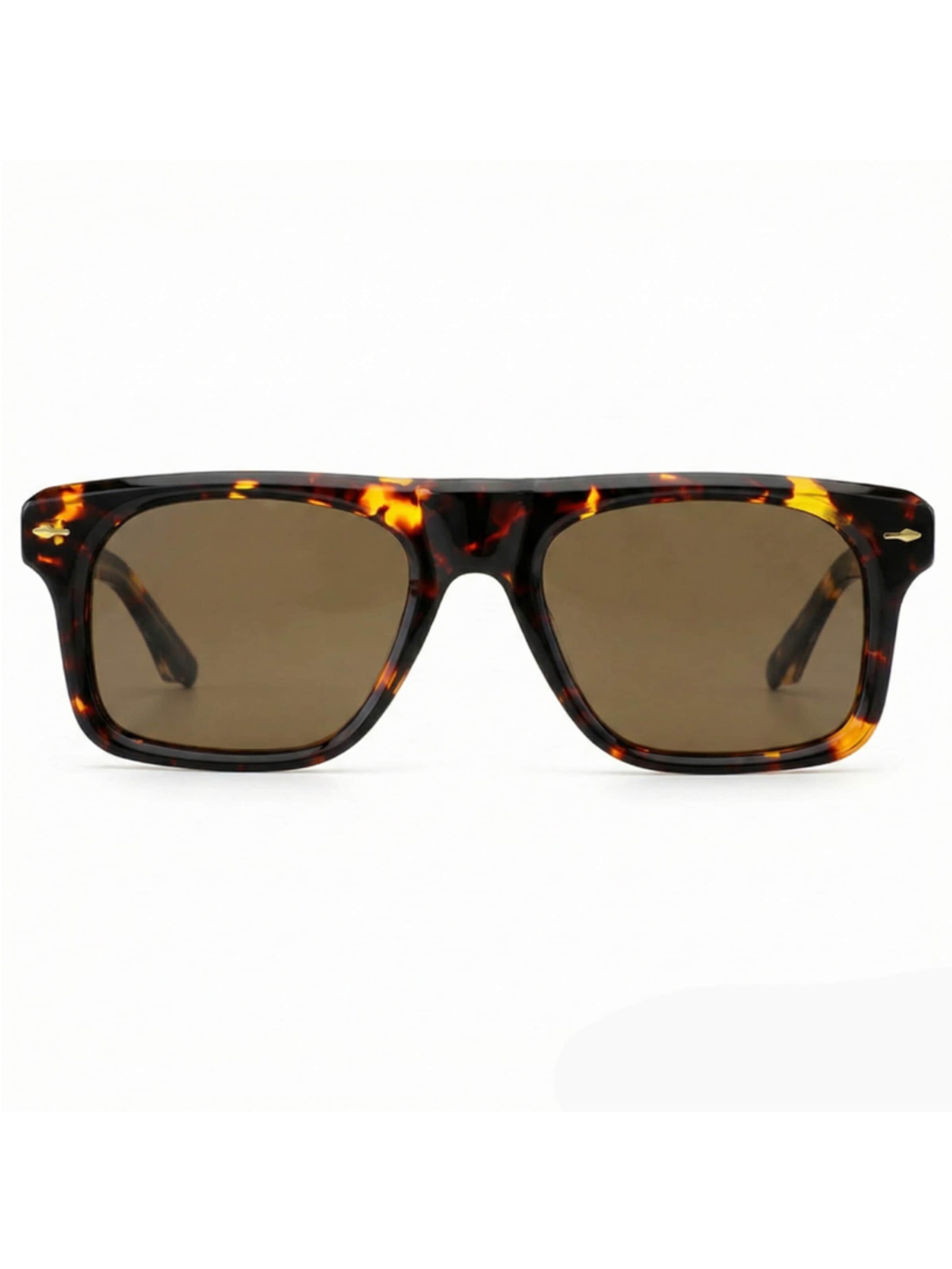 Lunettes de soleil 'Crawier' VEYREY en marron