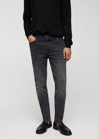 MANGO MAN Regular Jeans 'JUDE' in Grey: front