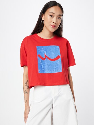 LTB T-shirt 'Locate' i röd: framsida