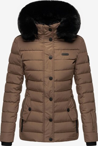 NAVAHOO Winterjacke 'Milianaa' in Braun