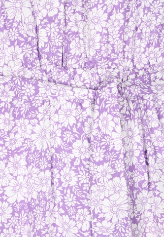 FELIPA - Vestidos camiseiros 'Classic Look' em roxo