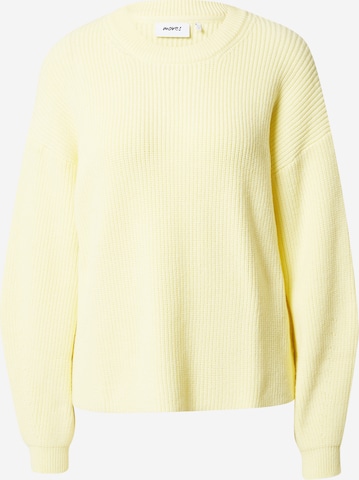Moves Sweter 'Slisinna' w kolorze żółty: przód