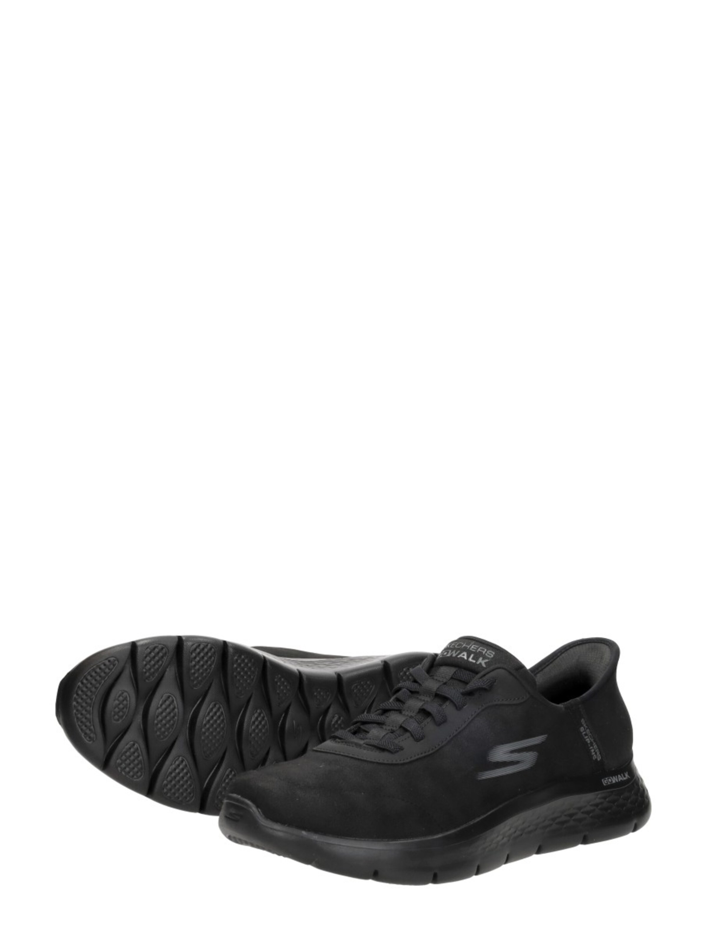 Baskets basses 'Slip-Ins: Go Walk Flex' SKECHERS en noir