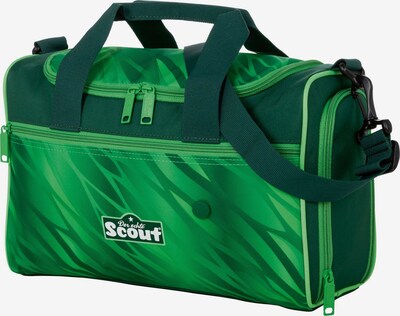 SCOUT Sports Bag in Dark green / Black / White, Item view