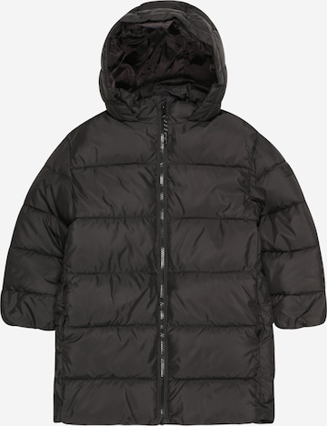 MANGO KIDS Winter Jacket 'AMERLONG' in Black: front