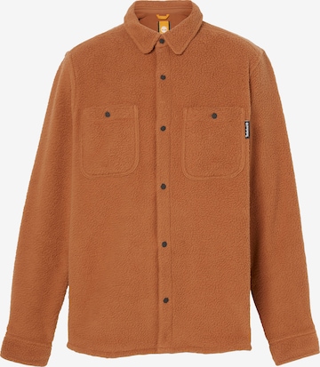 TIMBERLAND Fleece Jacket in Orange: front