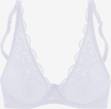 LASCANA T-shirt Bra in White: front