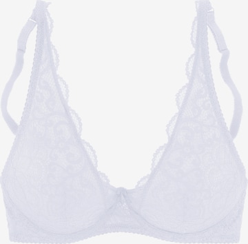 LASCANA T-shirt Bra in White: front