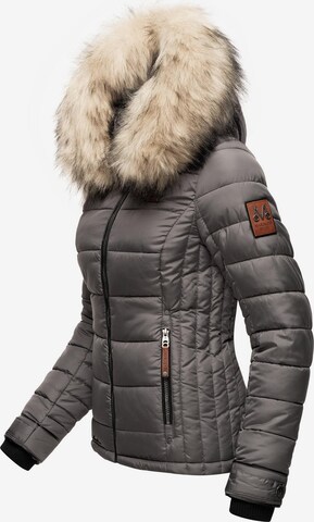 MARIKOO Winterjacke 'Lerikaa' in Grau