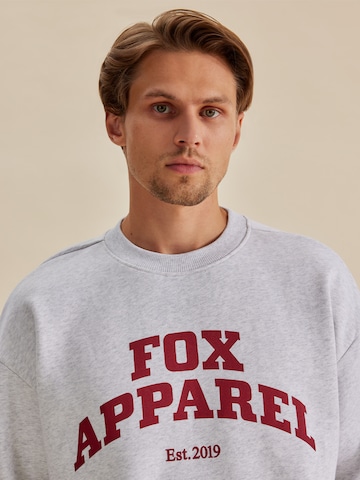 DAN FOX APPAREL Sweatshirt 'Rocco Heavyweight' i grå