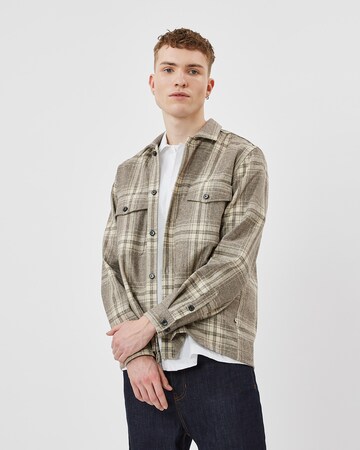 minimum Regular fit Button Up Shirt 'Kendo' in Brown: front