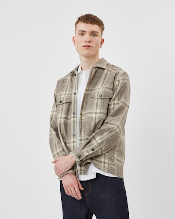 minimum Regular fit Button Up Shirt 'Kendo' in Brown: front