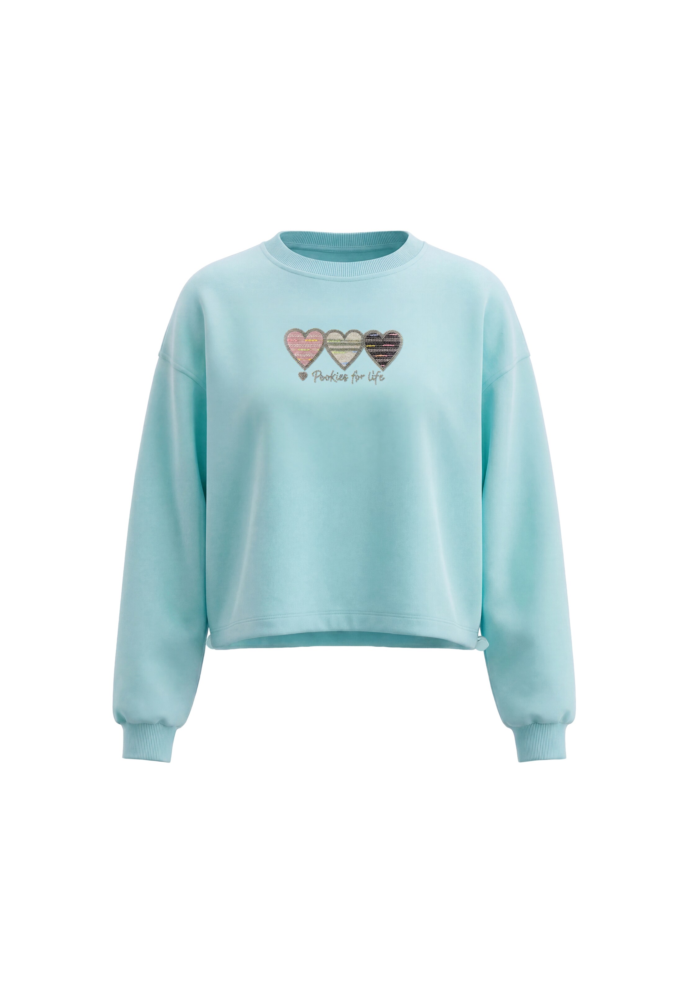 MYMO - Sudadera en azul: frente