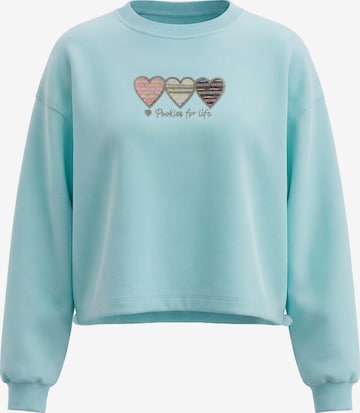 MYMO - Sudadera en azul: frente