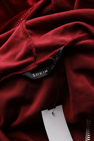 SheIn Sweatshirt & Zip-Up Hoodie in S in Red