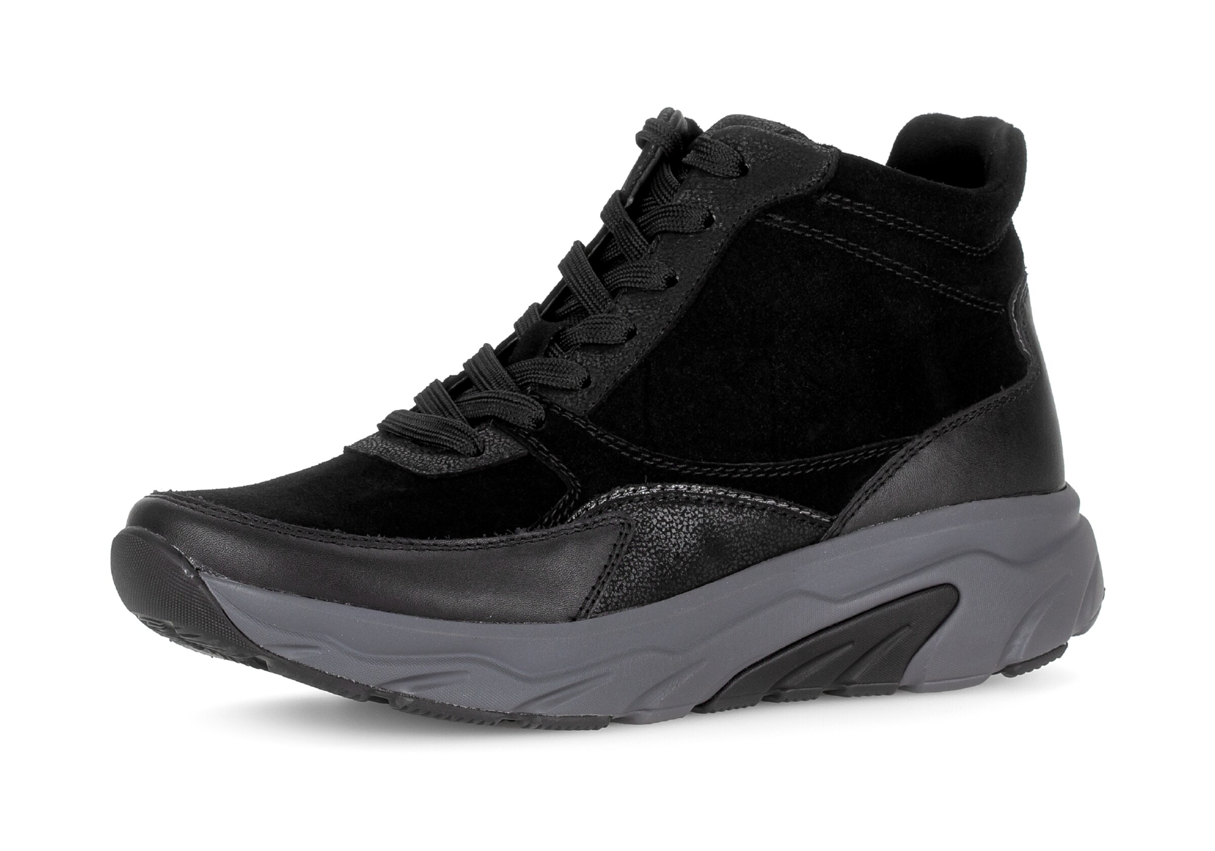 Gabor Rollingsoft Sneaker in Schwarz: Vorderseite