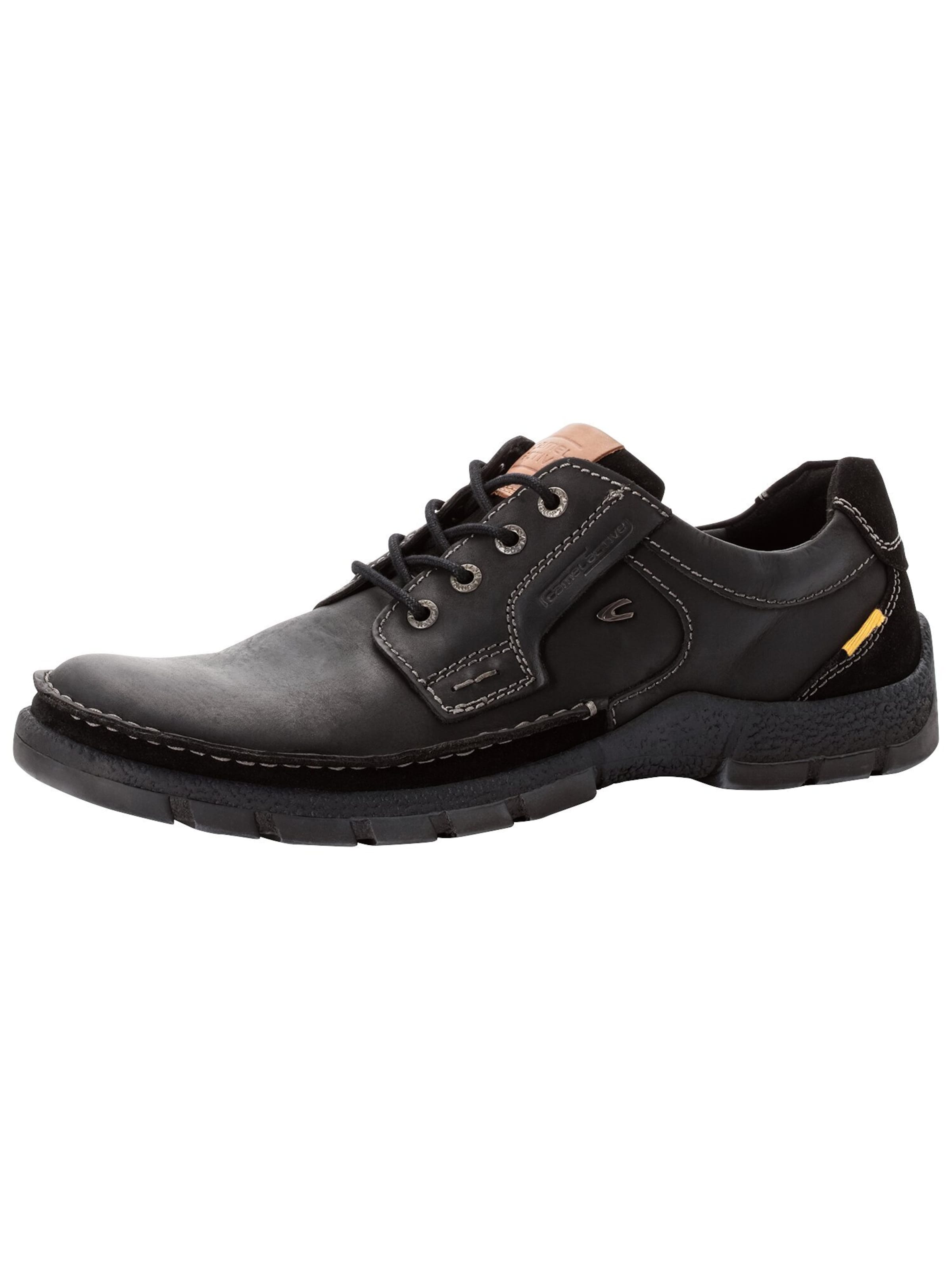CAMEL ACTIVE - Sapato com atacadores 'Alvar Oxfords' em preto: frente