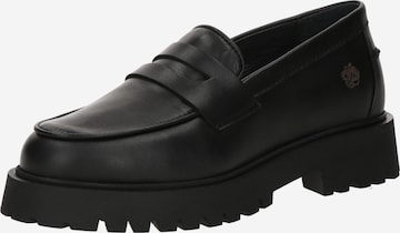 Apple of EdenSlip On cipele 'GAIA' - crna boja: prednji dio