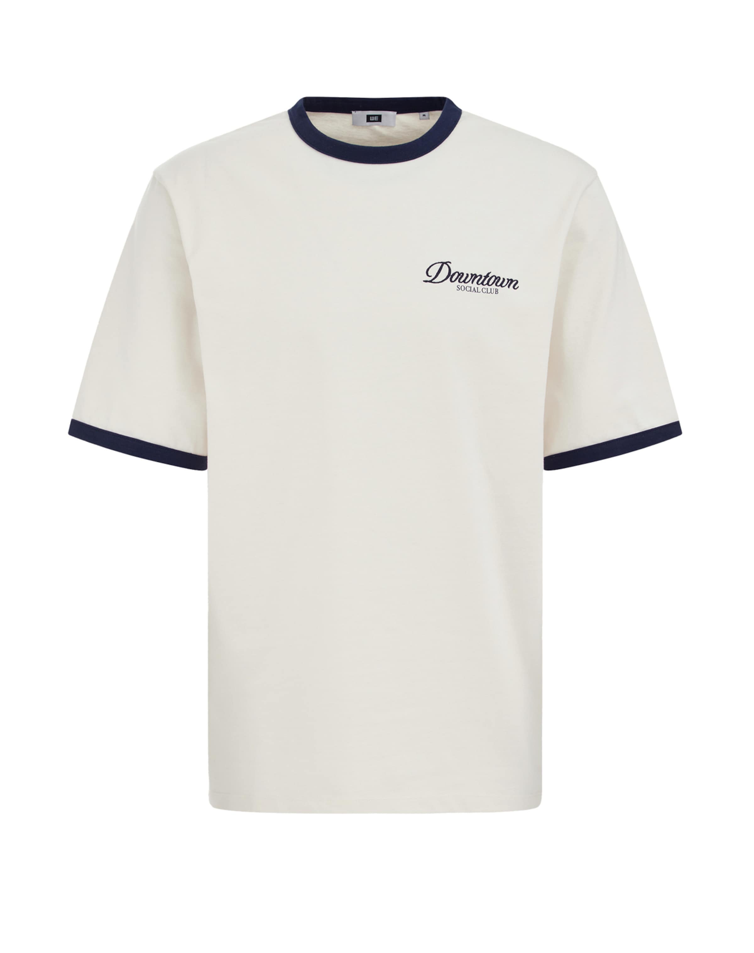 Maglietta di WE Fashion in bianco: frontale