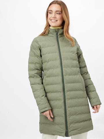 Cappotto invernale di Derbe in verde: frontale