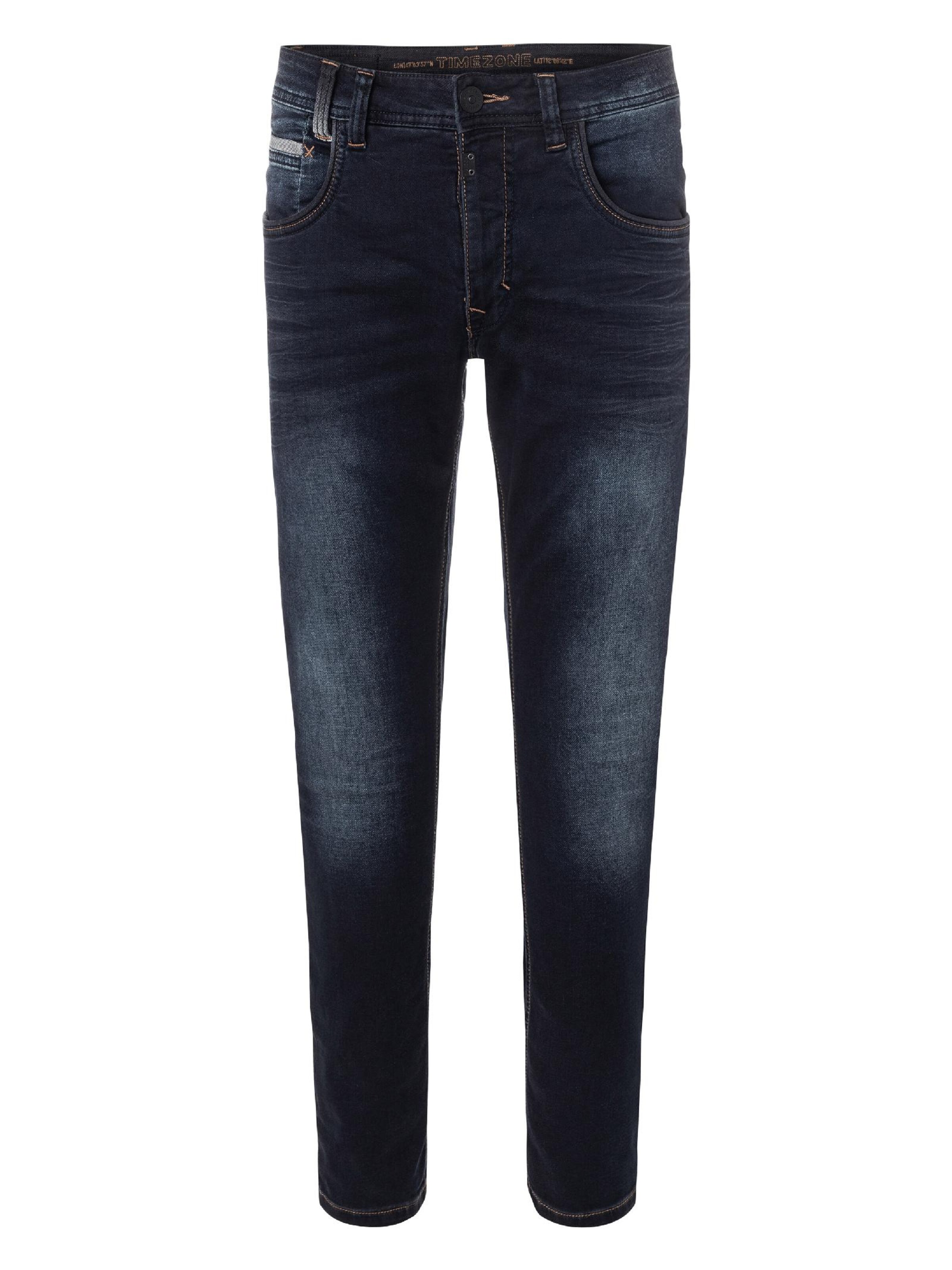 TIMEZONE Regular lange Jeans Straight Leg 'Regular GerritTZ' in Blau: Vorderseite