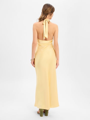 Marie Lund Kleid in Gelb