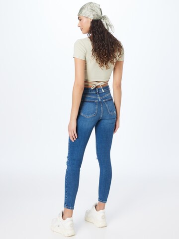 Skinny Jeans di NEW LOOK in blu