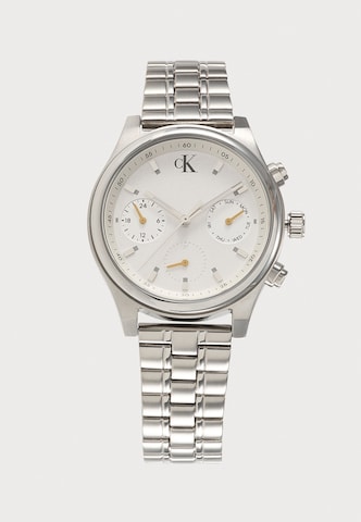 Calvin Klein Analogna ura 'MODERN VINTAGE' | srebrna barva: sprednja stran