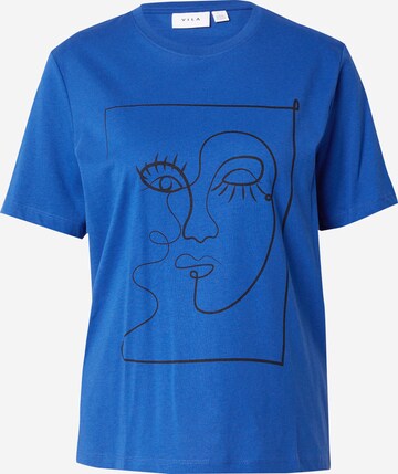 T-shirt 'SYBIL' VILA en bleu : devant