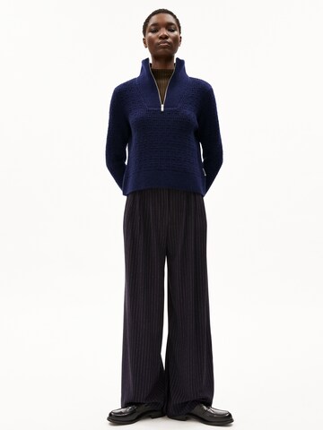 ARMEDANGELS Strickpullover ' TULIPAA ' (GRS) in Blau