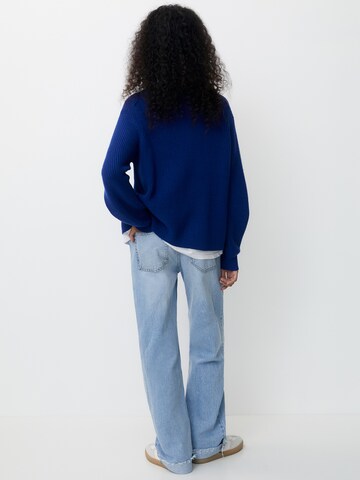 Pull&Bear Pullover in Blau