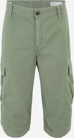 Loosefit Pantaloni cargo di s.Oliver in verde: frontale