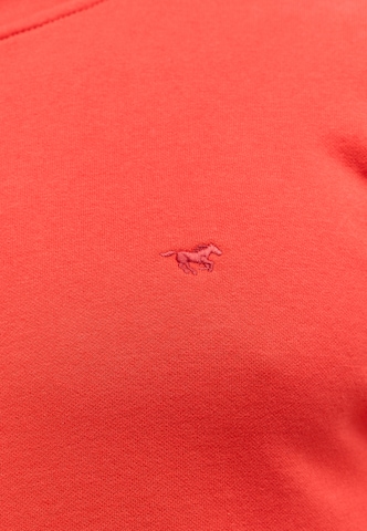 MUSTANG Sweatshirt 'Clio' in Rot