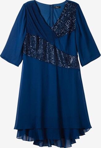 SHEEGO Abendkleid in Blau: predná strana