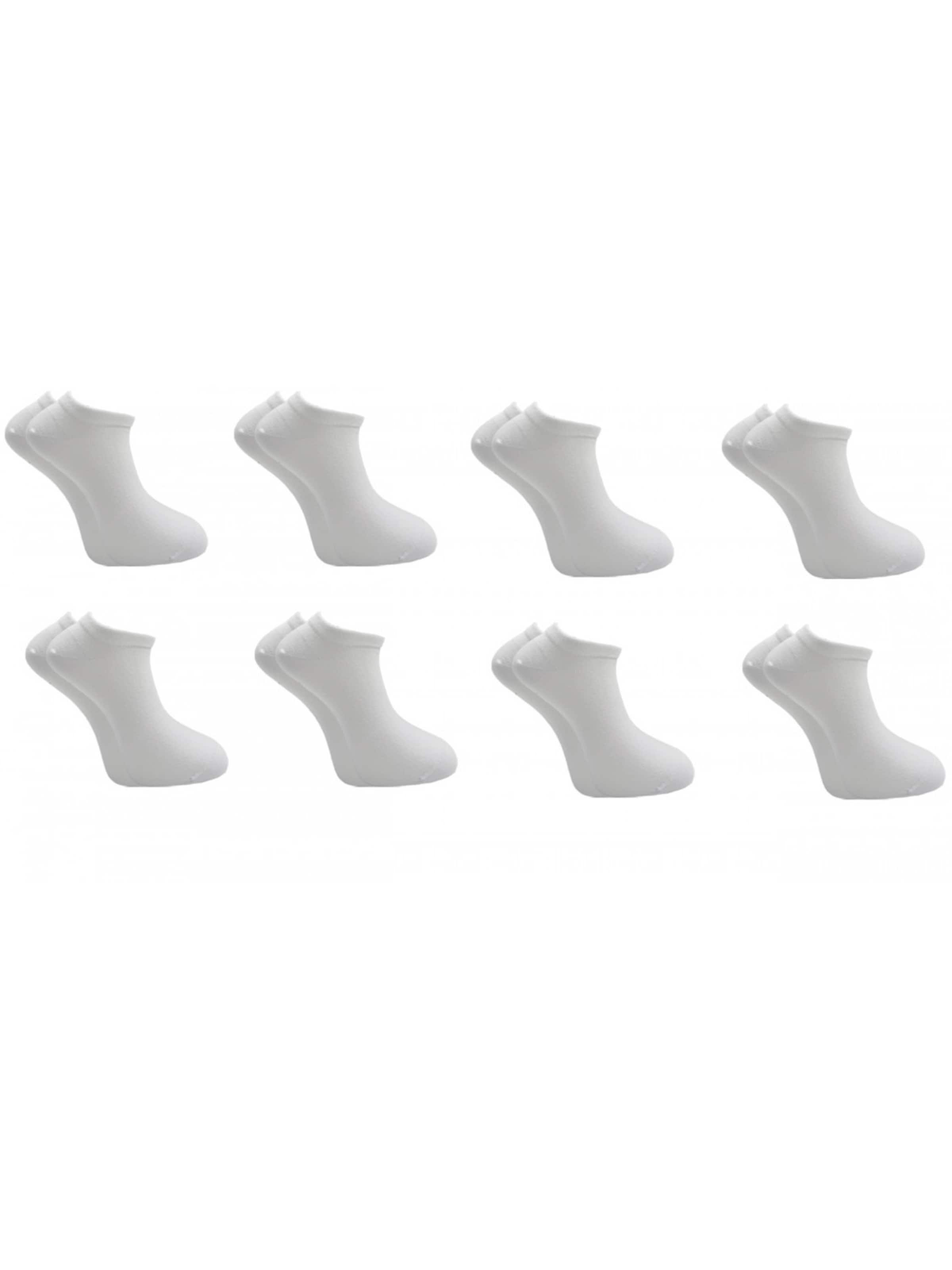 El Sueno Socks 'Sneaker Socken' in White: front