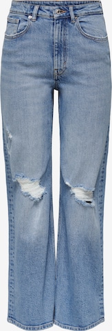 ONLY Wide Leg Jeans 'Juicy' i blå