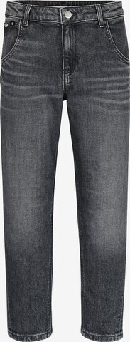 Calvin Klein Jeans - Loosefit Vaquero en gris: frente