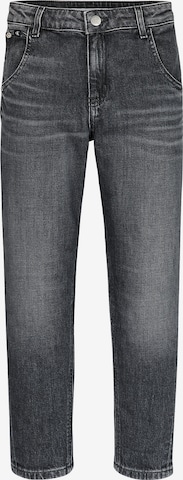 Calvin Klein Jeans Loosefit Džíny – šedá: přední strana