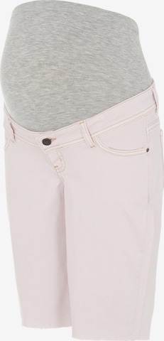 MAMALICIOUS Regular Shorts 'ELKO' in Pink: predná strana