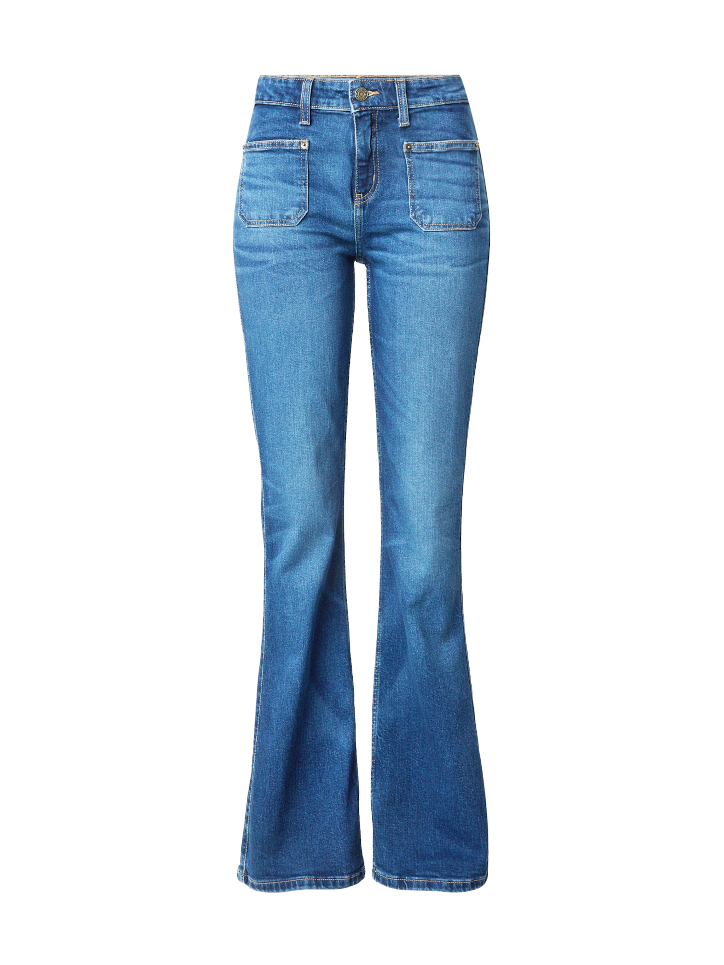 GUESS JEANS Bootcut Jeans i blå: forside