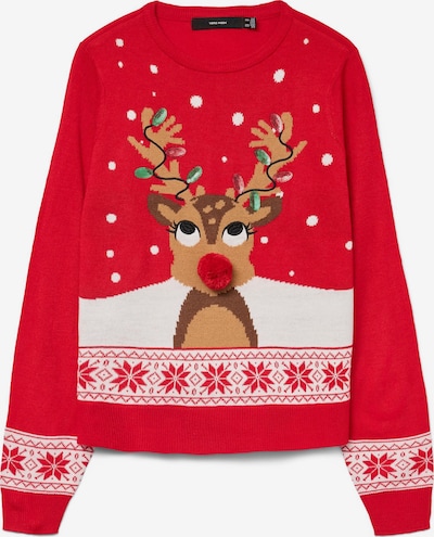 VERO MODA Pullover in rot, Produktansicht