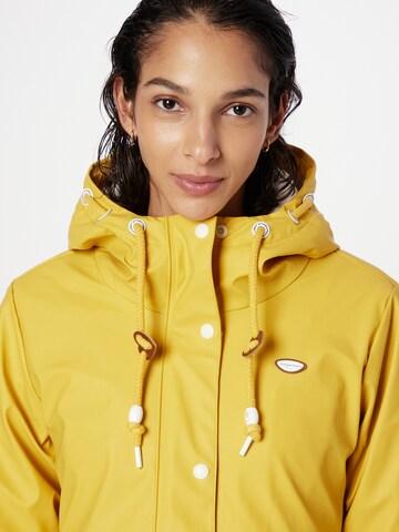 Ragwear Between-season jacket 'MARGGE' in Yellow