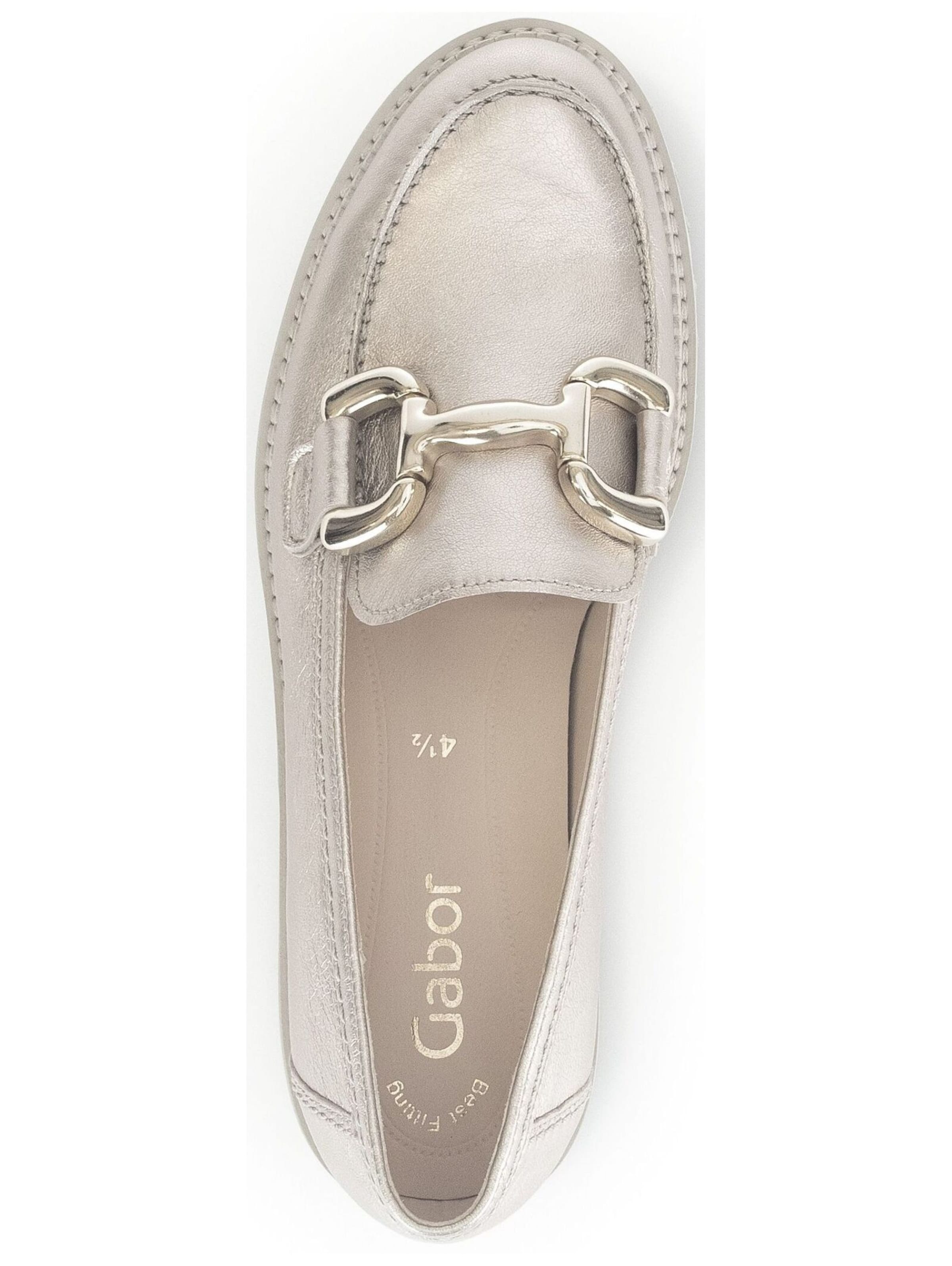 GABOR Slipper in Silber