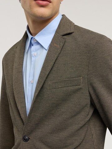 Trussardi Regular fit Colbert in Bruin