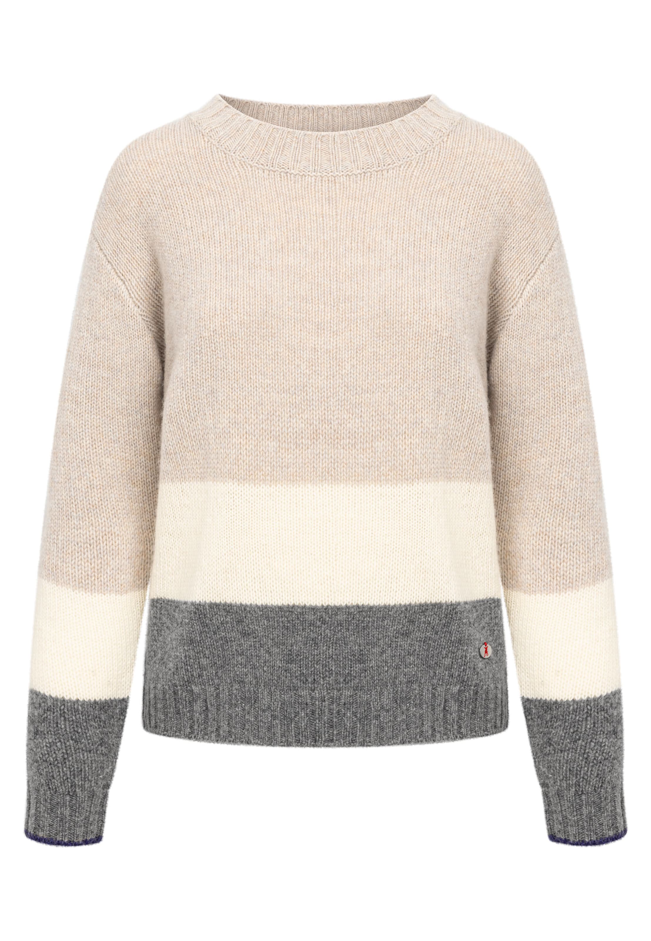 Frieda & Freddies NY Pullover in Beige: Vorderseite