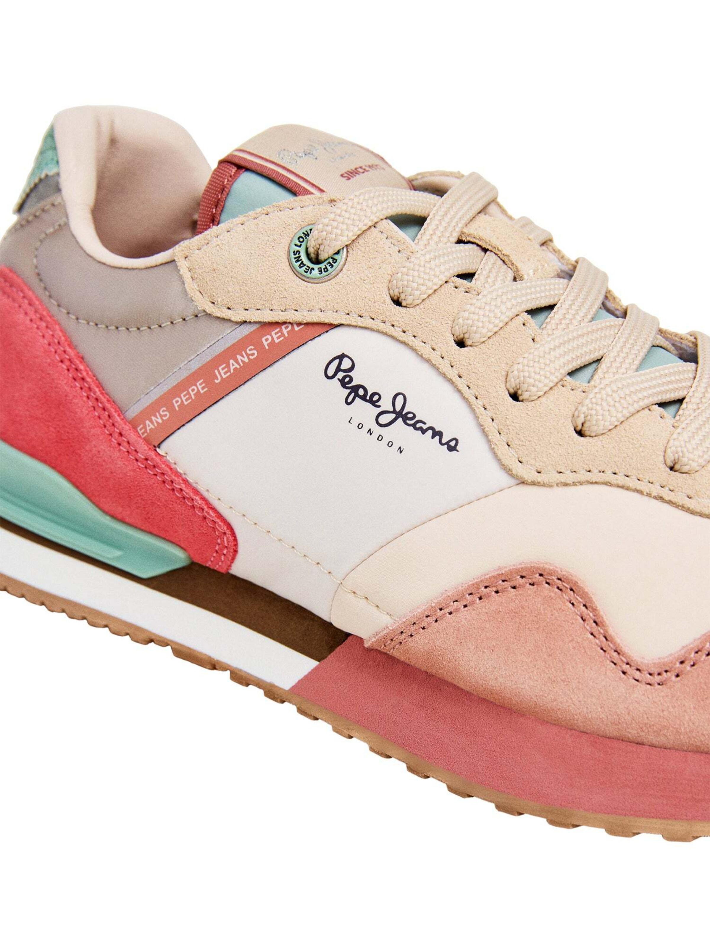 Baskets basses 'LONDON SEA' Pepe Jeans en rose
