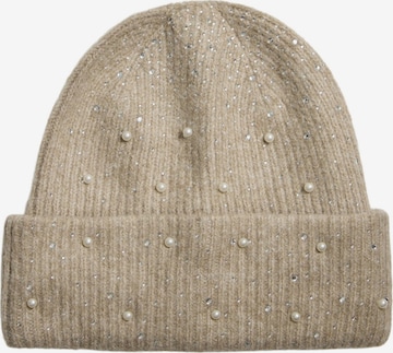 VILA - Gorra en beige: frente