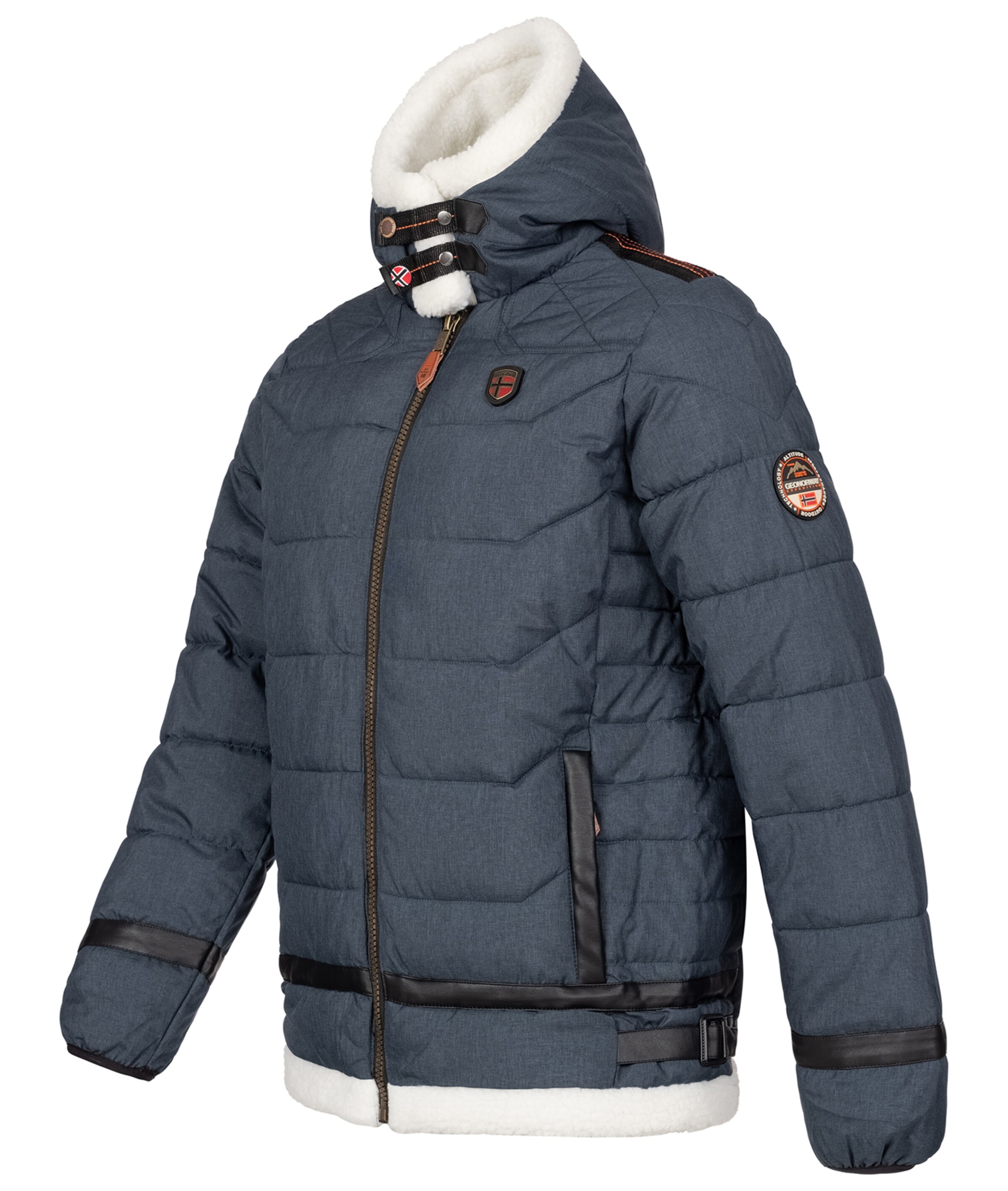 Geo Norway Winter jacket in Blue
