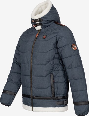 Geo Norway Winter Jacket in Blue