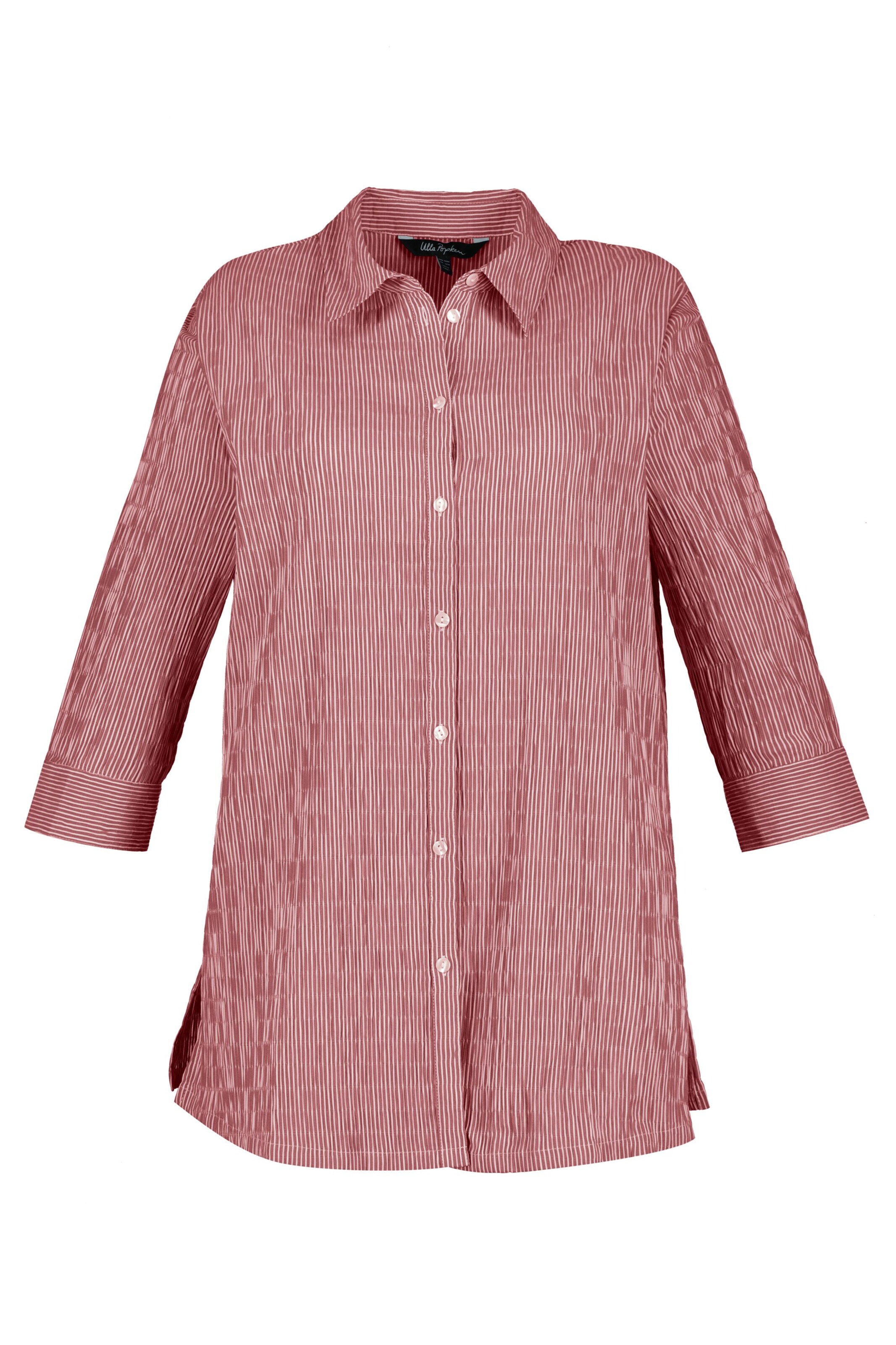 Ulla Popken Bluse in rostrot, Produktansicht